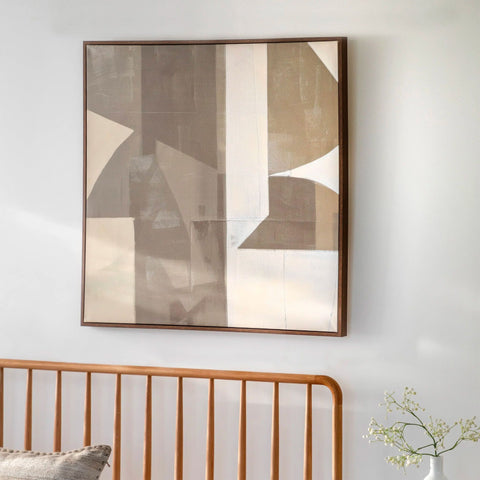 Cemento Framed Canvas
