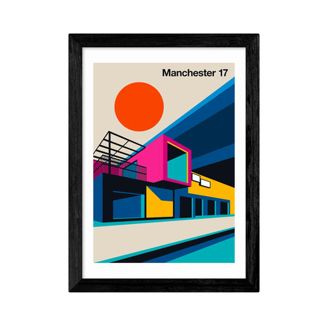 Manchester Framed Print