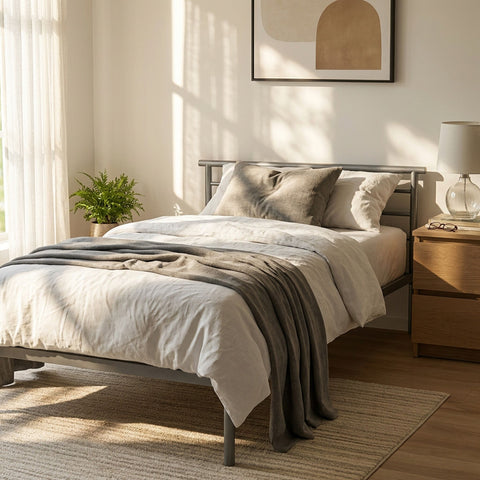 Durant Metal, Contract-Grade Bed Frame
