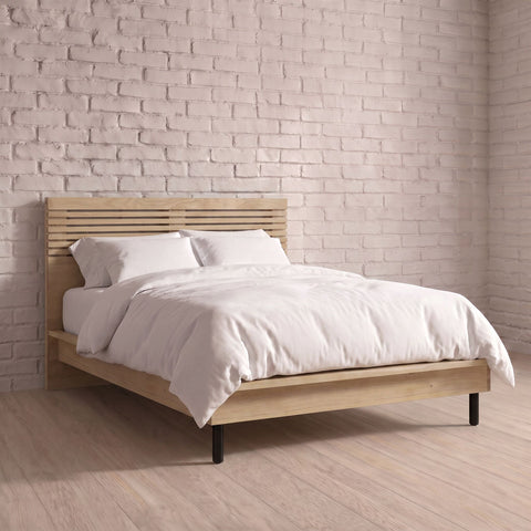Oakes Oak Scandi Bed Frame