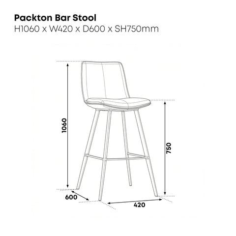 Packton Bar Stool