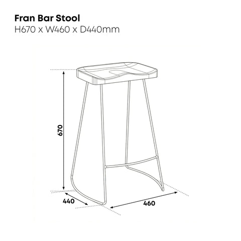 Fran Bar Stool