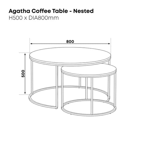 Agatha Coffee Table