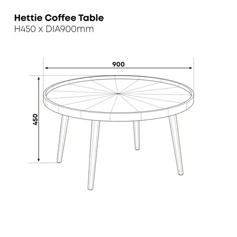 Hettie Coffee Table