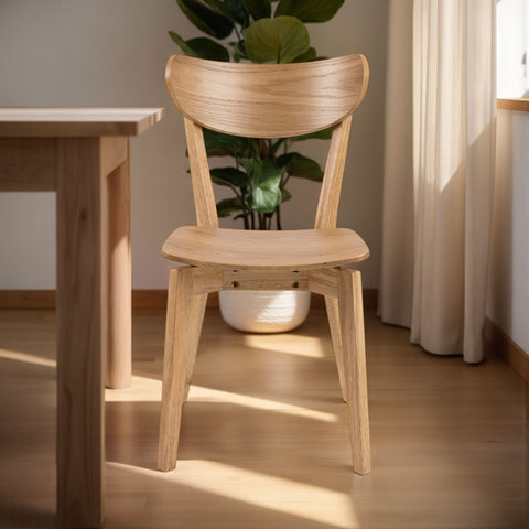 Zola Mid-Century, Wooden Dining Chair