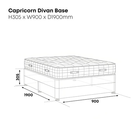 Capricorn Divan Base