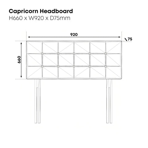 Capricorn Upholstered Headboard