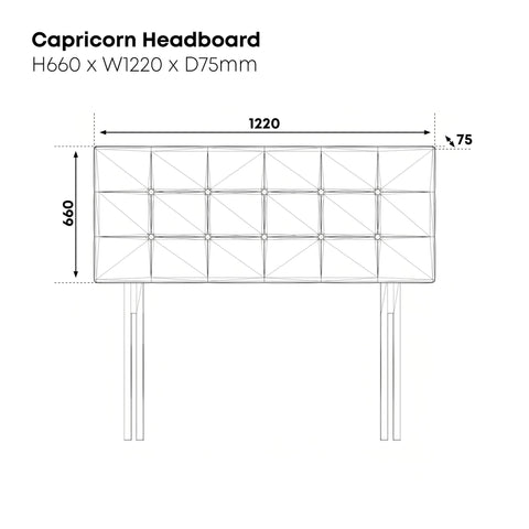 Capricorn Upholstered Headboard
