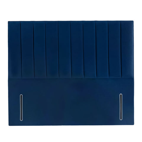 Melvin Blue Velvet, King Size Headboard