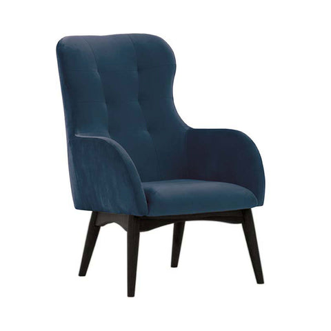 Holen Velvet Occasional Accent Chair