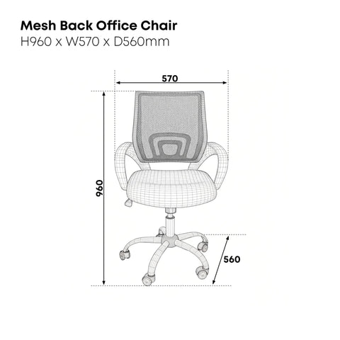 Mesh Back Office Chair