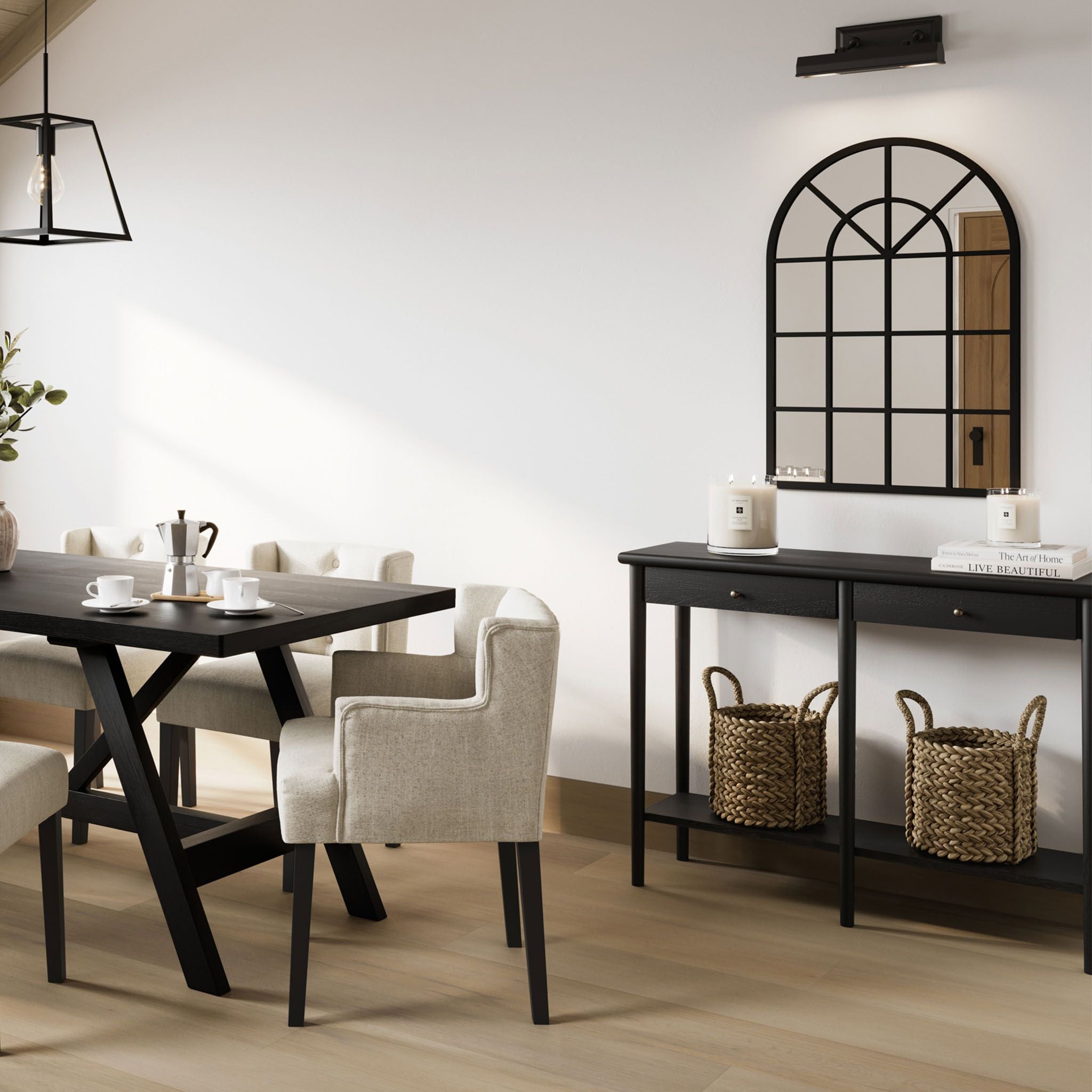 Overhung Console Table Hugh Console Table – LOFT