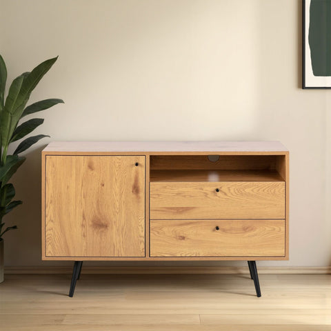 Peaks Mid Century Wooden Sideboard