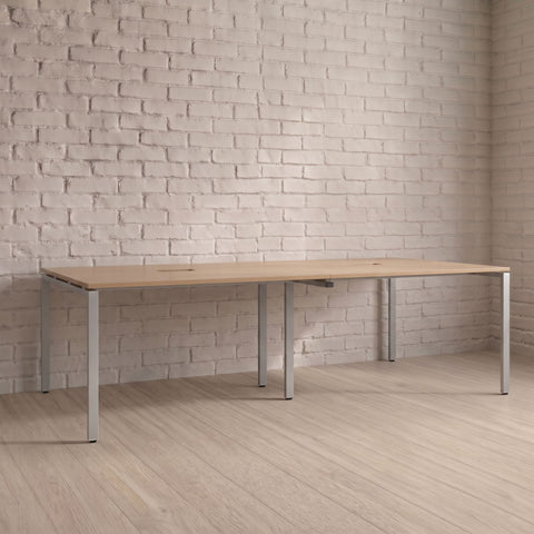 Ossola Office Boardroom Table with Socket Cut Outs