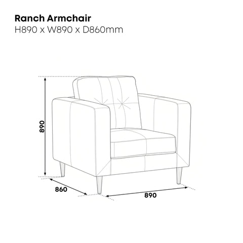 Ranch Armchair