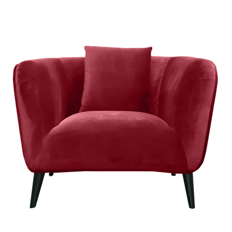 Easton Plush Armchair in Velvet