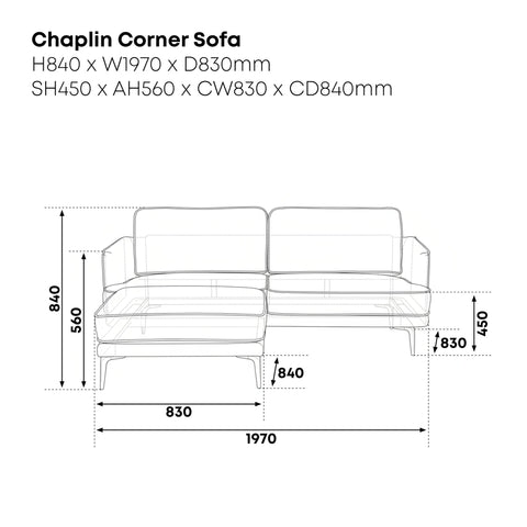 Chaplin Corner Sofa