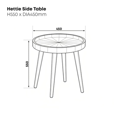 Hettie Side Table