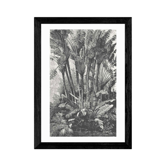 Palms In Water Print