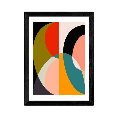 Mid Century Framed Print