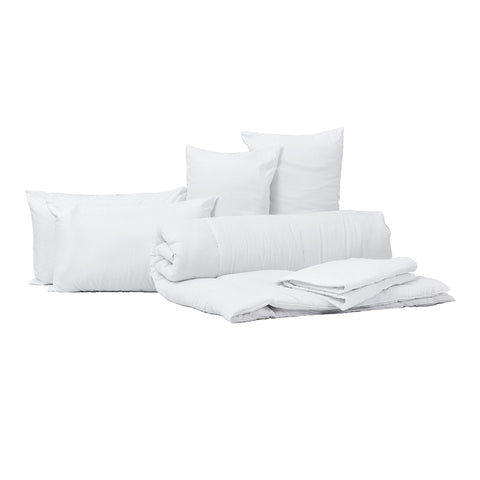 Duvet Set - 10.5 Tog Duvet, 4 Pillows & Mattress Protector