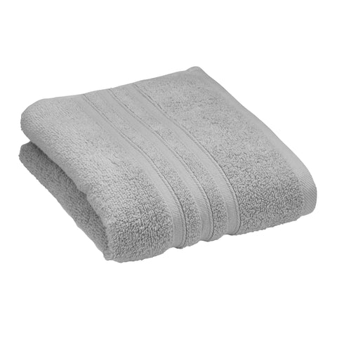 Silver Towelling Face Cloth