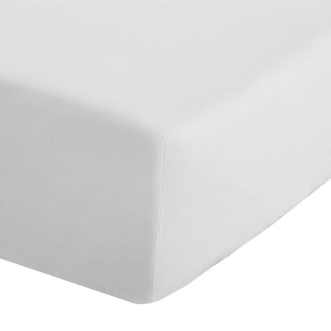 White Polycotton, Fitted Bed Sheet