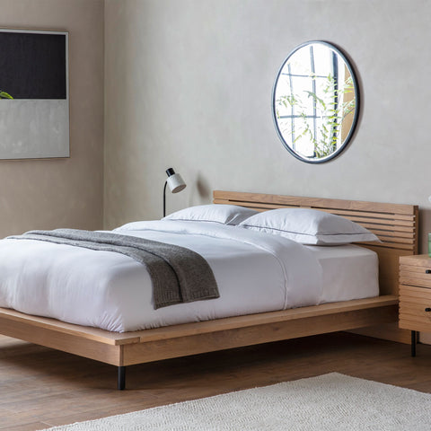Oakes Oak Scandi Bed Frame