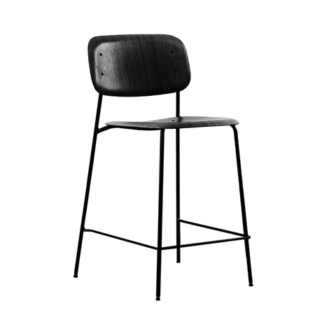 Sampson Scandi Wooden Bar Stool