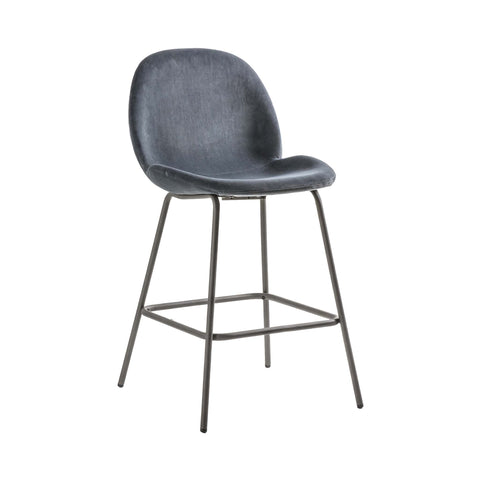 Lawrence Velvet Bar Stool