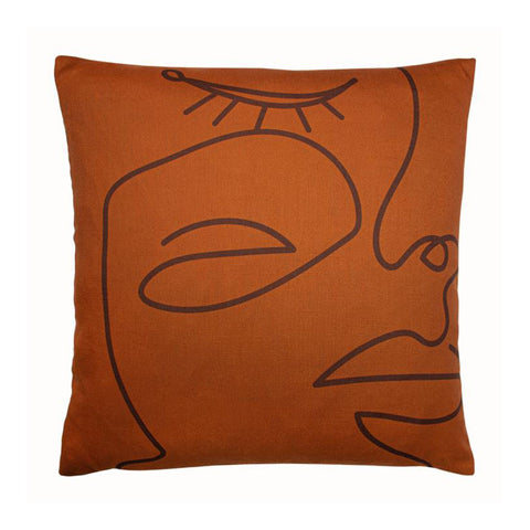 Abstract Face Cushion