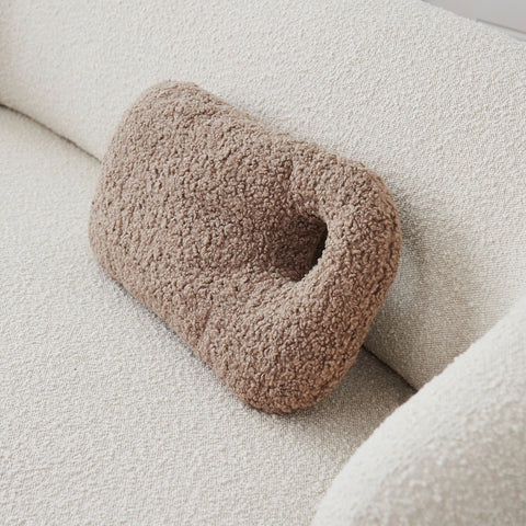 Palette Abstract Boucle Cushion