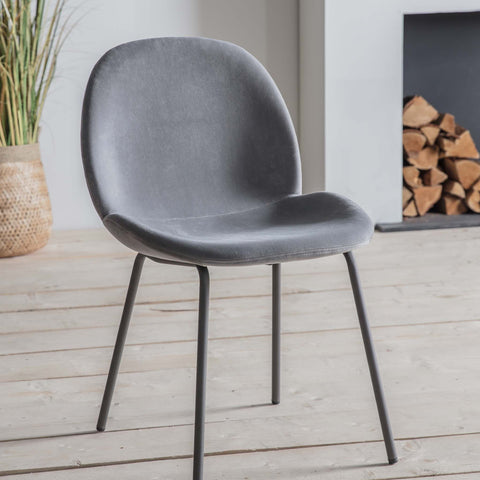 Lawrence Velvet Dining Chair