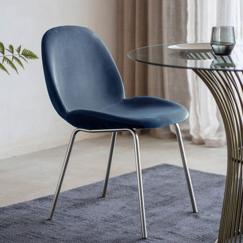 Lawrence Velvet Dining Chair