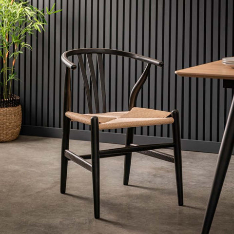 Walton Wicker & Wood Dining Chair