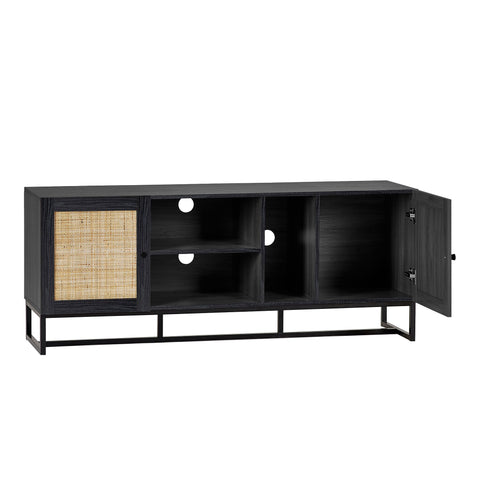 Cortona Rattan Front Media Unit