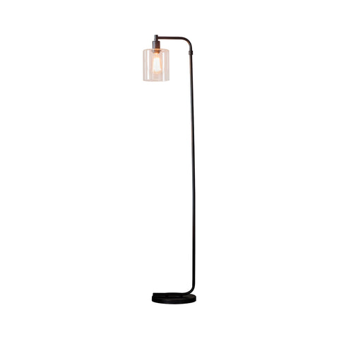 Toledo Black Angled Floor Lamp