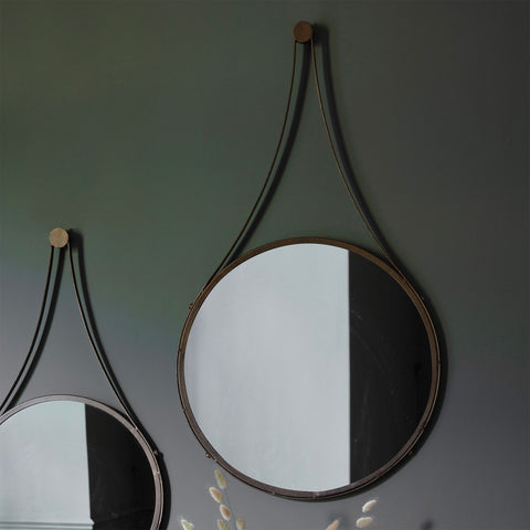 Broadway Round Wall Mirror