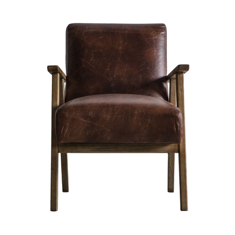 Neaton Faux Leather Occasional Chair