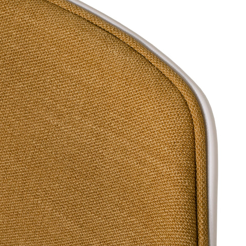Cheese Yellow Office Chair with Castors