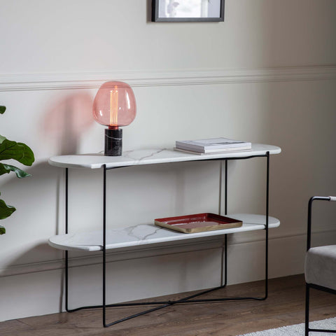 Langford Marble Console Table