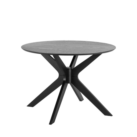 Duncan Wooden Round Scandi Dining Table