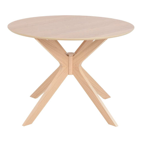 Duncan Wooden Round Scandi Dining Table